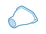 Samsung Dg81-02770a A/s-duct 1/2" Plastic Nk36r5000wg. Fixed Price $223.50.