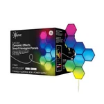 7 Pack Ge Cync Dynamic Effects Smart Led Hexagon Panels, Color Changing. Fixed Price $79.99.