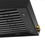 Pemberly Row 36" 900 Cfm Under Cabinet Range Hood In Titanium Steel With Gold. Fixed Price $2152.80.