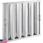 Allmont 25" X 20" Stainless Steel Commercial Hood Filter Dishwasher Safe, Weld. Fixed Price $51.42.