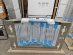 Ge Monogram Zv750spss 36" Stainless Wall Mount Chimney Hood Nob #152053 Mpa. Fixed Price $800.00.