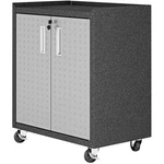 Pemberly Row 2-door Modern Steel Metal Mobile Garage Cabinet In Gray. Fixed Price $293.21.