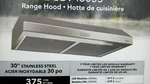 Nib: Nice Broan 30" Stainless-steel 375-cfm Kitchen Range Hood Vent Fan. Fixed Price $299.95.