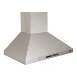 Kucht Professional 48" Stainless Steel Wall Mounted Range Hood In Silver. Fixed Price $2334.43.