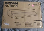 Broan Nutone 412401 Non Ducted Under Cabinet Range Hood 24 Inch White. Fixed Price $80.00.