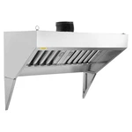 Vevor Commercial Exhaust Hood, 4ft Food Truck Hood Exhaust, 201 Stainless Steel. Fixed Price $684.38.