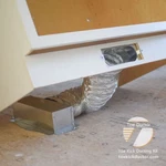 Toe Ductor Floor Vent Under Cabinet Kick Ducting Kit. Fixed Price $93.00.