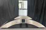 Monogram Zv750spss 36 Inch Wall Mount Chimney Range Hood With Internal Blower. Fixed Price $950.00.