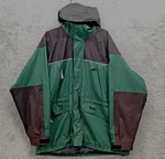 Viking Tempest Jacket Mens Large Green Black Hooded Rain Shell Outdoor Coat. Fixed Price $40.99.