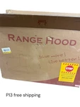 Golden Vantage 30" 217 Cfm Convertible Stainless Range Hood Black Rh0474 F Sh. Fixed Price $135.00.