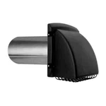 Dundas Jafine 4 Inch Black Dryer Vent Hood With Pest Guard Bpmh4blkzw6. Fixed Price $18.75.