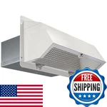 Wall Vent Cap For Microwave Range Hood Exhaust Kitchen Vent,wall. Fixed Price $69.52.
