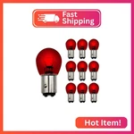 Lanuovx 1157 Red Bulbs 10 Pack,s25 Tail Light Bulb 12v 21w/5w Miniature. Fixed Price $14.11.