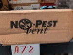 No Pest Vent 4 In. J Block Or Wide-mount Dual Door Wall In White. Fixed Price $20.00.