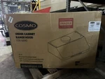 Cosmo Under-cabinet Range Hood 36" Soft Touch Controls & Remote Stainless Steel. Fixed Price $319.99.