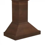 Zline 36" New Designer Wall Range Hood Solid Wood Kbrr-36. Fixed Price $1069.99.