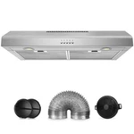 Denjol 30 In. 450 Cfm Under Cabinet Range Hood W/ 2-lights Stainless Steel. Fixed Price $149.95.