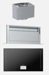 Thermador 36" Induction Cooktop Cit36ywbb Down Draft Ucvm36xst And Blower Vti2f. Fixed Price $8000.00.