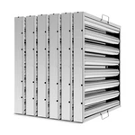 Hood Filters 19.5w X 19.5h Inch, 430 Stainless Steel 7 Grooves Comm... Fast Ship. Fixed Price $190.10.