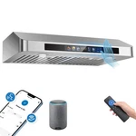 Tieasy Under Cabinet Range Hood: 900 Cfm Power, Smart Voice & Gesture Control. Fixed Price $259.99.
