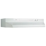 Broan-nutone 463011 30-inch Convertible Under-cabinet Range Hood, 220 Cfm, White. Fixed Price $149.00.