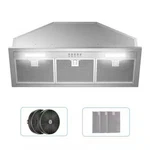 Vikio 36 In. 500 Cfm Ductless Convertible Insert Range Hood In Stainless Steel. Fixed Price $199.99.