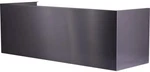 Dacor 18" Height Graphite Stainless Duct Cover - Amdc3618m For 36" Wall Hood. Fixed Price $350.00.
