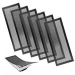 6 Pack Floor Vent Covers 4"x10" Magnetic - Air Filters Mesh Screen Dust Fil. Fixed Price $19.44.