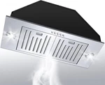 36" Ultra-quiet Range Hood Insert, 800 Cfm, Stainless Steel, 3-speed. Fixed Price $599.99.