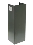 Ge Cafe Uxdc733mds 10 Ft Ceiling Matte Black Duct Cover Kit Range Hood Extension. Fixed Price $90.00.