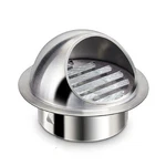8 Inch Wall Vent Cover Allvent Stainless Steel Round Exhaust Inch, Silver. Fixed Price $37.99.