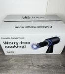 Tuco Portable Range Hood, Desktop Kitchen Exhaust Fan With 3 Speeds, Detachable. Fixed Price $49.99.