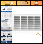 24x10 Steel Return Air Grille Duct Vent Cover For Sidewall & Ceiling Hvac Co. Fixed Price $43.99.