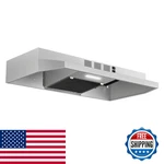 Zomagas Range Hood 30 Inch Under Cabinet Stainless Steel Kitchen Vent. Fixed Price $131.33.