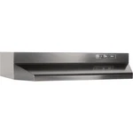 Broan F4036 160 - 190 Cfm 36"w Wide Steel Under Cabinet Range Black. Fixed Price $131.25.