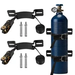 2pcs Propane Tank Holder & Mount Secure Ratchet Strap Design Steel Wall-mou.... Fixed Price $37.88.