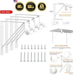 Closet Shelf Brackets Heavy Duty Steel Wall Mount 4 Pack White. Fixed Price $46.66.