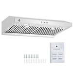 Gaomon 30 Inch Stainless Steel Under Cabinet Range Hood 400 Cfm Super Suction 3-. Fixed Price $225.68.