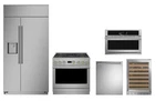 Ge Monogram 36" Df Range And Hood 42" Side By 30" Microwave Dishwasher. Fixed Price $19999.00.