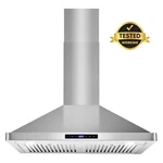 30 In. Wall Mounted Exhaust Hood Vent (open Box) Stainless Steelled Lights. Fixed Price $137.80.
