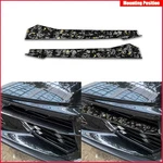 For Corvette C8 20-24 Forged Yellow Gold Foil Carbon Fiber Front Air Outlet Trim. Fixed Price $46.97.