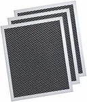 3 Pack 97007696 8.75 X 10.5 In Charcoal Range Hood Filter Compatible With Whirlp. Fixed Price $25.95.
