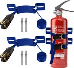 Star 2pcs Propane Tank Holder & Mount, Secure Ratchet Strap Design Steel Wall-m. Fixed Price $37.75.
