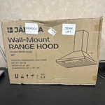 Janska 30" Wall-mount Range Hood Stainless Steel Rhw-3052. Fixed Price $59.98.