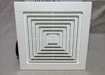 Broan 688 Ceiling And Wall Mount Fan 50 Cfm 4.0 Sones White Plastic Grille.... Fixed Price $19.99.