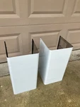 Zephyr Ravenna Stainless Steel Vent Hood Duct Cover Set For Zrv Models.. Fixed Price $125.00.