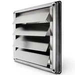 Calimaero Vke 5" Inch Dryer Vent Cover Outdoor Stainless Steel Gri. Fixed Price $29.98.