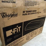 Whirlpool - 30" Recirculating Range Hood Stainless Steel. Fixed Price $99.99.