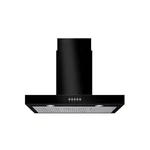 Vissani 30 In. 350cfm T-shape Wall Mount Range Hood Black Charcoal Filters Led. Fixed Price $179.99.