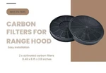 Charcoal Filter For Range Hood Ge Jxcf72, Wb02x24842,wb02x24841 Bosch 2pc D1. Fixed Price $40.49.
